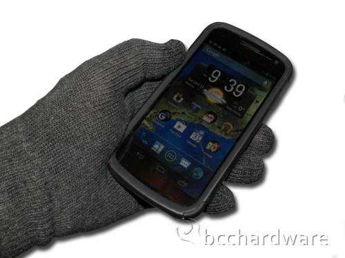 NuTouch Gloves with iDevice