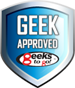 Geeks To Go Geek Approved logo