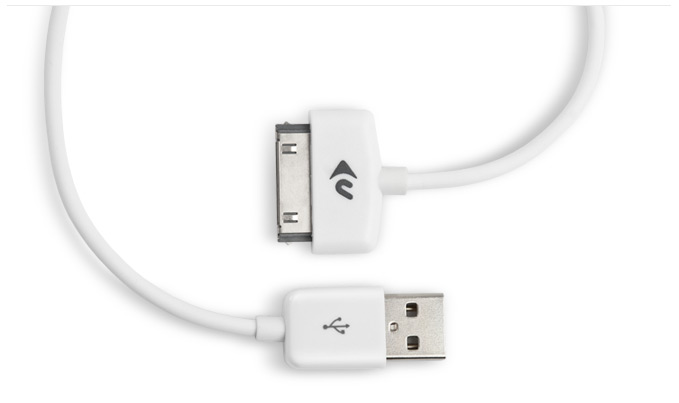 30 Pin Dock Connector to USB 2.0 Cable