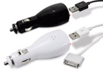 Auto Charger with USB Sync/Charging Cable
