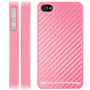 NuGuard Carbon Style Case for Apple iPhone 4 Pink