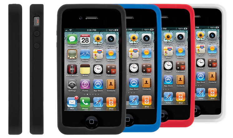 NuGuard Silicone for iPhone 4