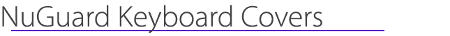 NuGuard Keyboard Covers