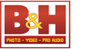 B & H Photo Video Audio Logo