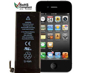 NuPower Battery Replacement Service for iPhone 4