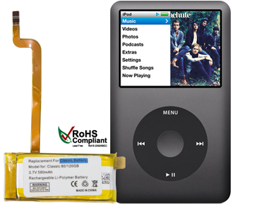 NuPower Batteries for iPod 6th Generation Classic