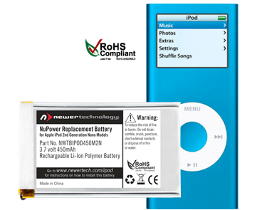 NuPower Batteries for iPod nano 2nd Gen
