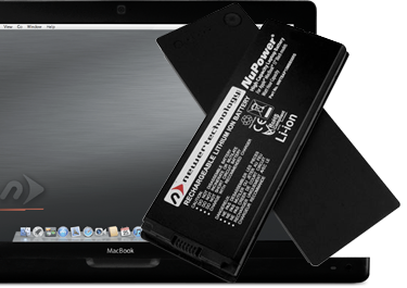 NuPower Batteries for MacBook 13-inch Black non-Unibody