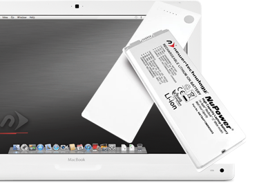 NuPower Batteries for MacBook 13-inch White non-Unibody
