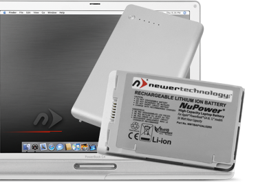 NuPower Batteries for PowerBook G4 12-inch Aluminum