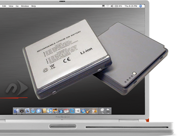 NuPower Batteries for PowerBook G4 15-inch Titanium