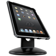NuGuard GripStand with GripBase iPad Front Black