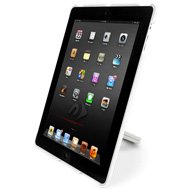 NuGuard GripStand 2 with White iPad Vertical