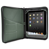 iFolio dark green with iPad
