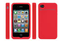 NewerTech NuGuard Silicone for iPhone 4 Red.