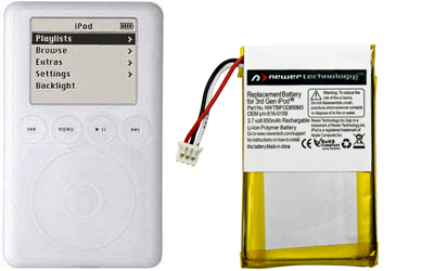 3rd Gen iPod Batteries