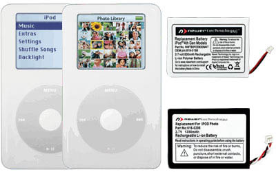 4th Gen iPod Batteries