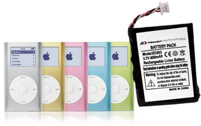 iPod mini Batteries
