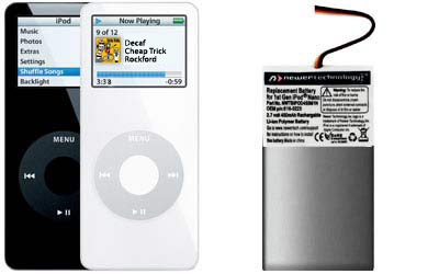 nano 1st Gen iPod Batteries