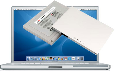 G4 PowerBook 'Aluminum' Batteries