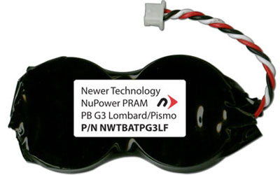 PRAM Batteries for for all PowerBook G3 'Lombard' and 'FireWire' models