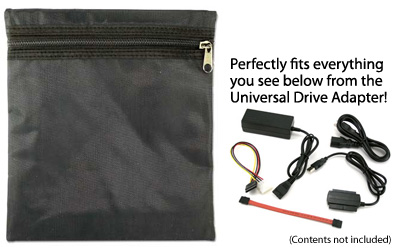 Universal Drive Adapter Carrying Case