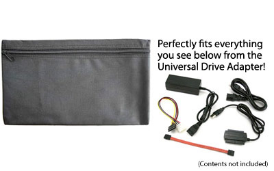Universal Drive Adapter Carrying Case