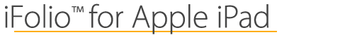 iFolio for Apple iPad