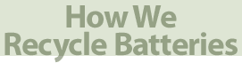 How We Recycle Batteries