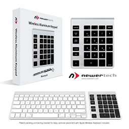 NewerTech Alumnium Keypad black