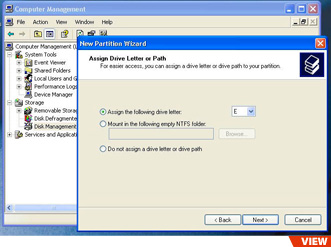 New Partition Wizard