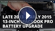 Laptop Battery Installation Video
