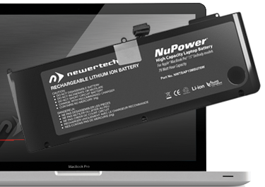 het is nutteloos vloeiend Bejaarden NewerTech® : Batteries : NuPower® Battery for MacBook Pro 15" Unibody Early  & Late 2011, Mid-2012 Models