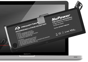 Kenia Verzamelen werkwoord NewerTech® : Batteries : NuPower® Battery for MacBook Pro 17" Unibody 2011  Models