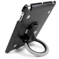 NuGuard GripStand 3 with Black iPad Rear View Vertical