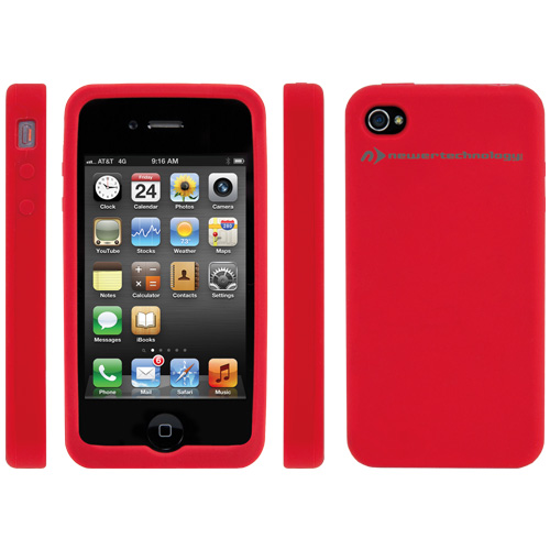 ik ontbijt vervolgens autobiografie NewerTech® : iDevice : NuGuard Silicone Case for Apple® iPhone® 4 & 4S