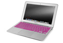 NewerTech NuGuard Pink Keyboard Cover Silicone Skin for 2010/2011 MacBook Air 11 Laptop.