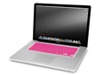 NewerTech NuGuard Pink Keyboard Cover for Apple Laptops.