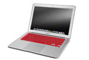 NewerTech NuGuard Red Keyboard Cover Silicone Skin for 2010/2011 MacBook Air 13 Laptop.