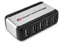 NewerTech 7 Port USB 2.0 Powered Hub with 3.5 Amp Power Supply.