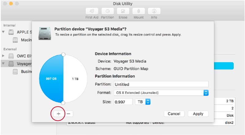 Step 6b - OPTIONAL, CREATING ADDITIONAL PARTITIONS