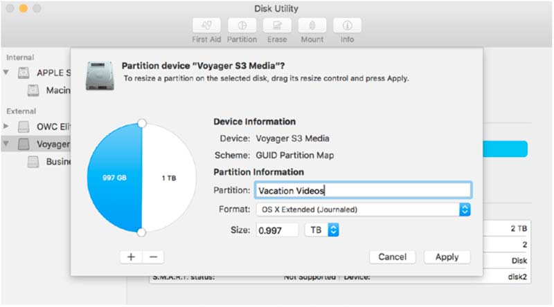 Step 6c - OPTIONAL, CREATING ADDITIONAL PARTITIONS